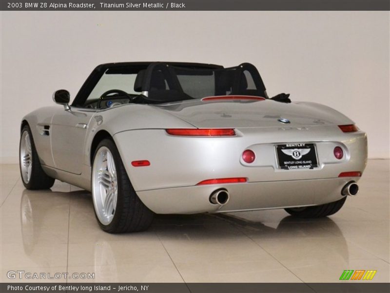 Titanium Silver Metallic / Black 2003 BMW Z8 Alpina Roadster