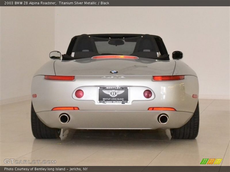 Titanium Silver Metallic / Black 2003 BMW Z8 Alpina Roadster