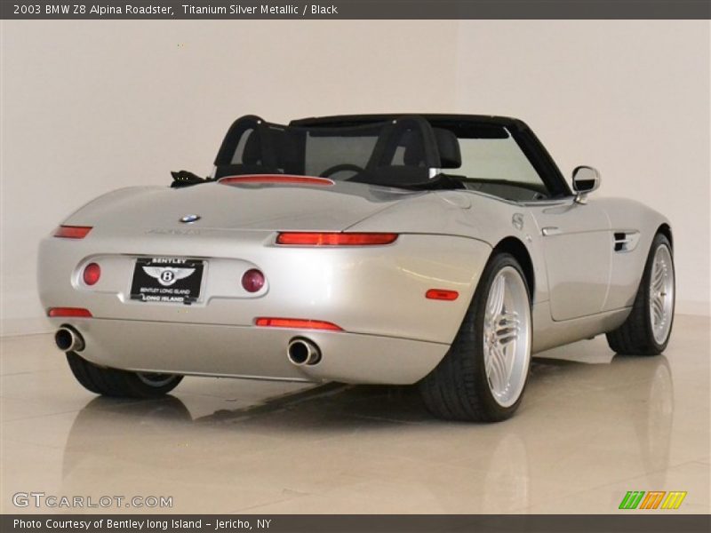 Titanium Silver Metallic / Black 2003 BMW Z8 Alpina Roadster