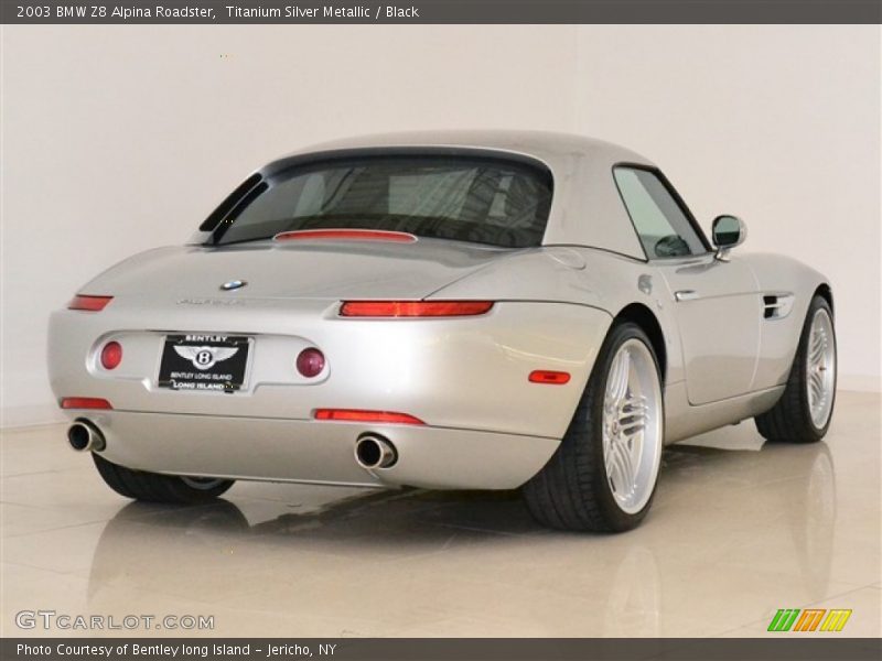 Titanium Silver Metallic / Black 2003 BMW Z8 Alpina Roadster