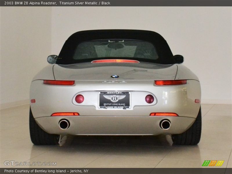 Titanium Silver Metallic / Black 2003 BMW Z8 Alpina Roadster