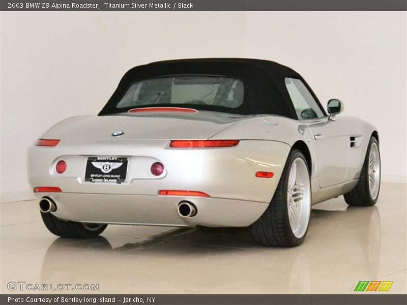 Titanium Silver Metallic / Black 2003 BMW Z8 Alpina Roadster