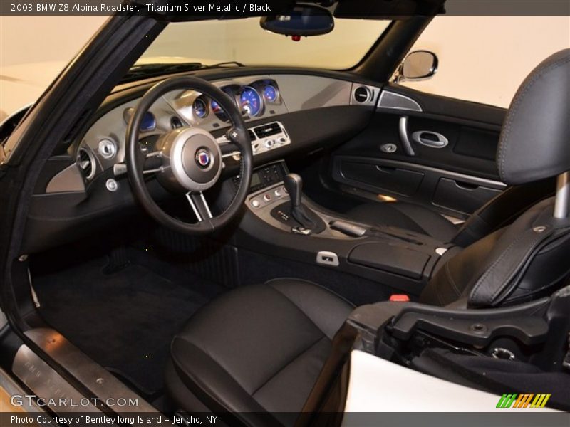 Black Interior - 2003 Z8 Alpina Roadster 