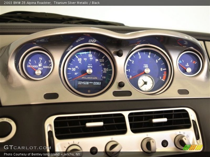  2003 Z8 Alpina Roadster Alpina Roadster Gauges