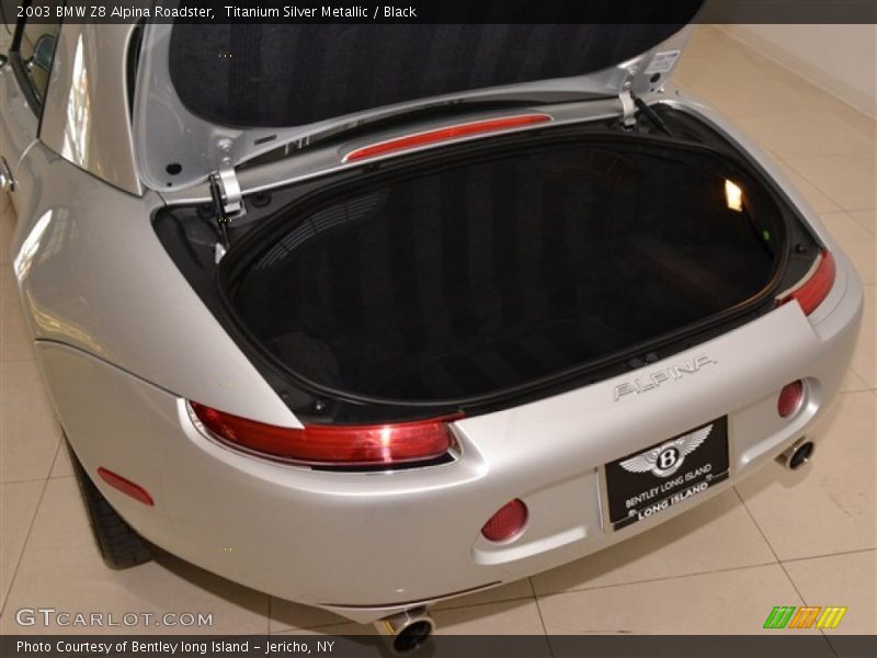 2003 Z8 Alpina Roadster Trunk