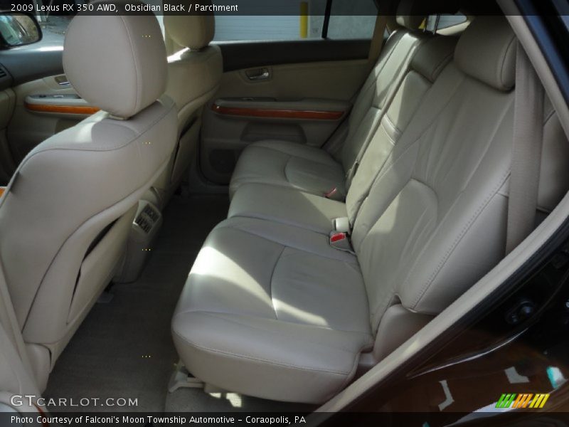 Obsidian Black / Parchment 2009 Lexus RX 350 AWD