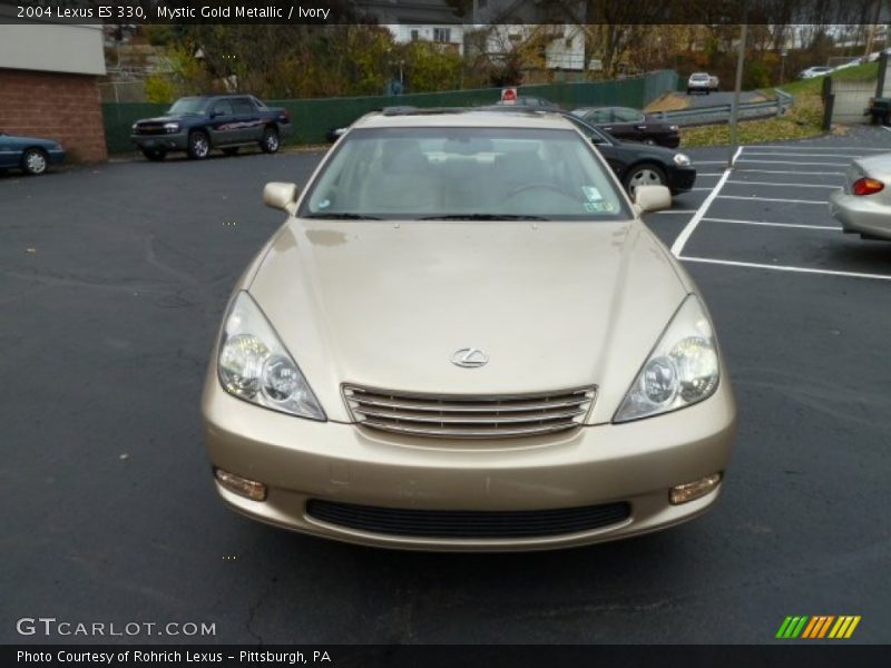 Mystic Gold Metallic / Ivory 2004 Lexus ES 330