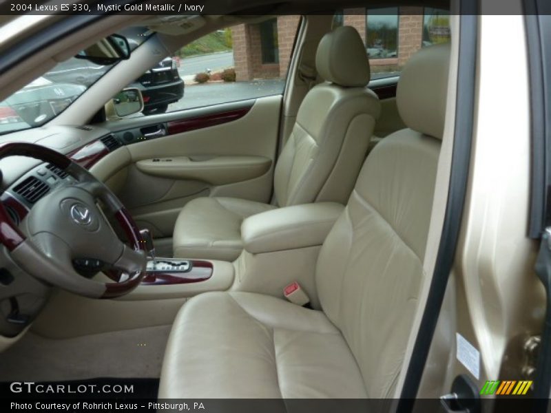 Mystic Gold Metallic / Ivory 2004 Lexus ES 330