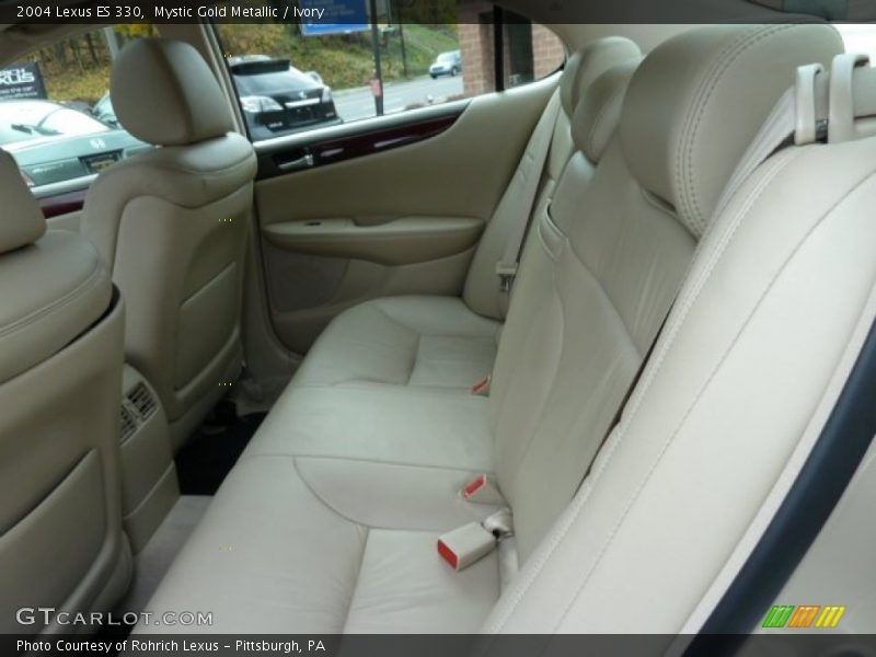 Mystic Gold Metallic / Ivory 2004 Lexus ES 330