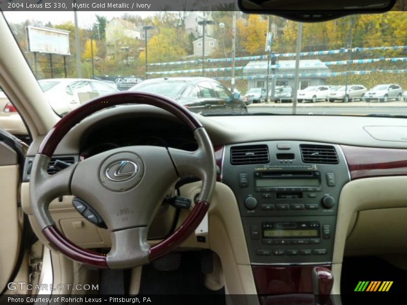 Mystic Gold Metallic / Ivory 2004 Lexus ES 330
