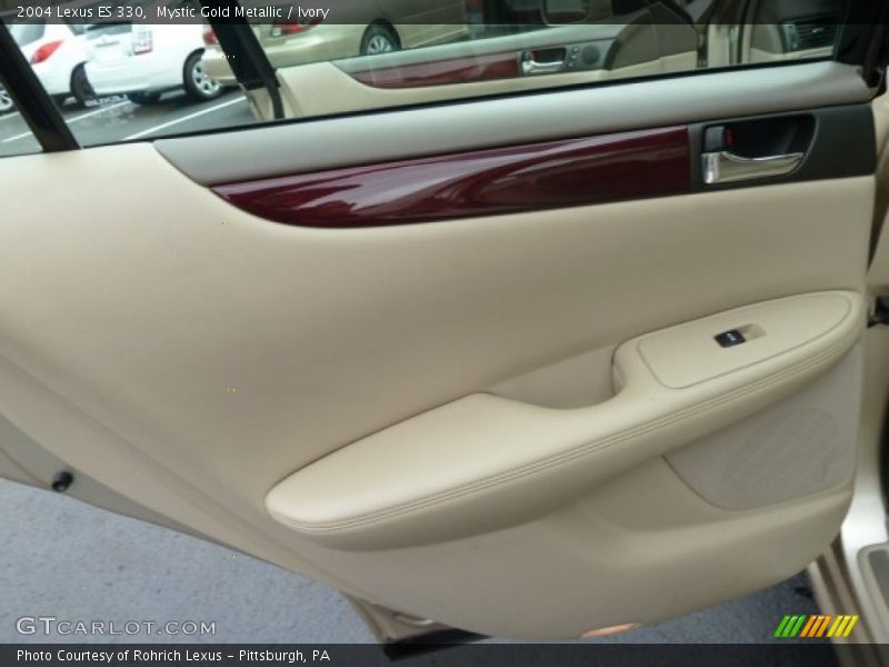 Mystic Gold Metallic / Ivory 2004 Lexus ES 330