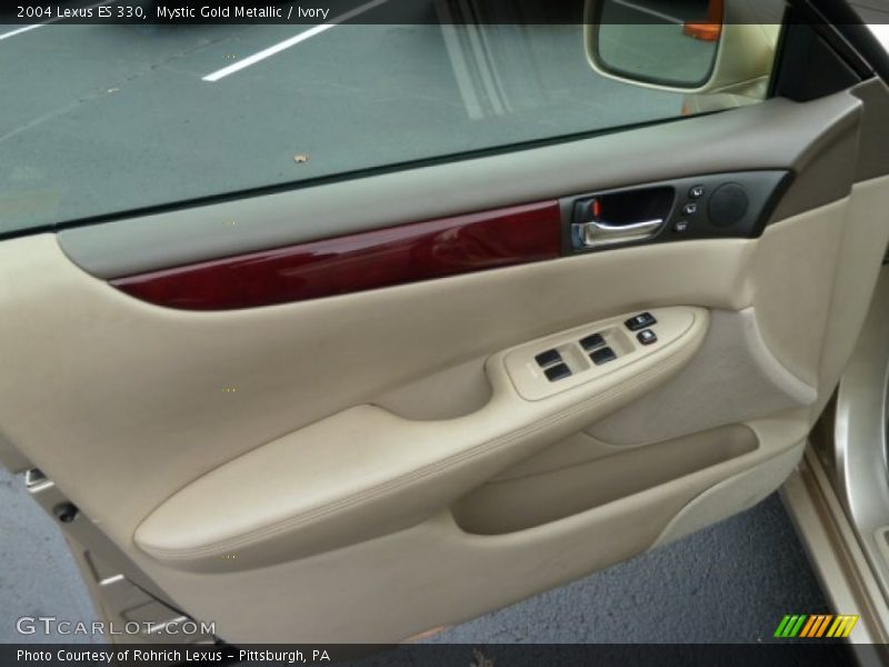Mystic Gold Metallic / Ivory 2004 Lexus ES 330