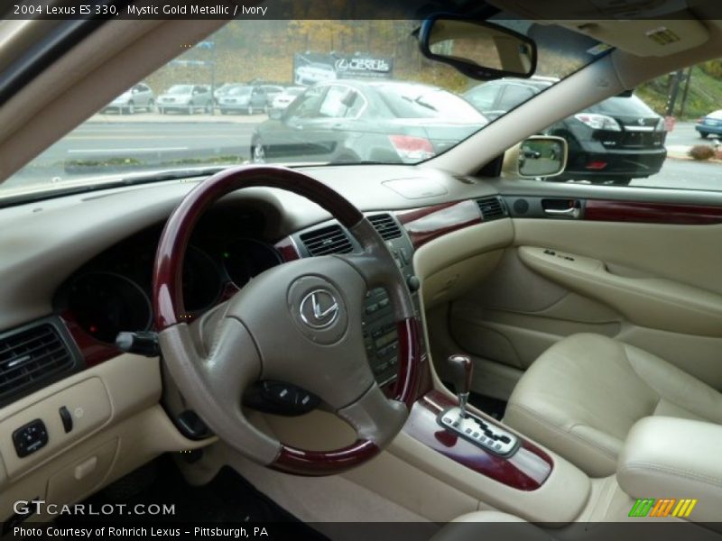 Mystic Gold Metallic / Ivory 2004 Lexus ES 330