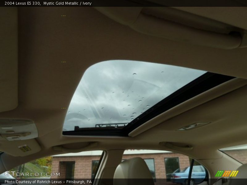 Mystic Gold Metallic / Ivory 2004 Lexus ES 330
