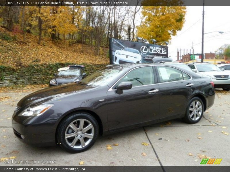 Truffle Brown Mica / Cashmere 2009 Lexus ES 350 Pebble Beach Edition