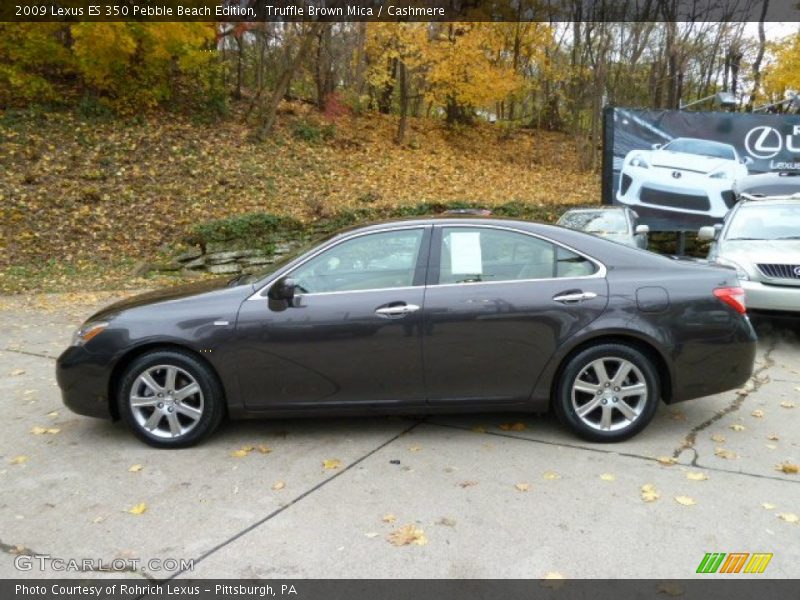 Truffle Brown Mica / Cashmere 2009 Lexus ES 350 Pebble Beach Edition
