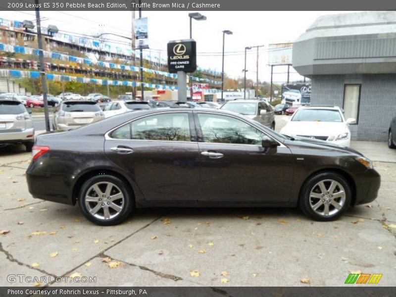 Truffle Brown Mica / Cashmere 2009 Lexus ES 350 Pebble Beach Edition