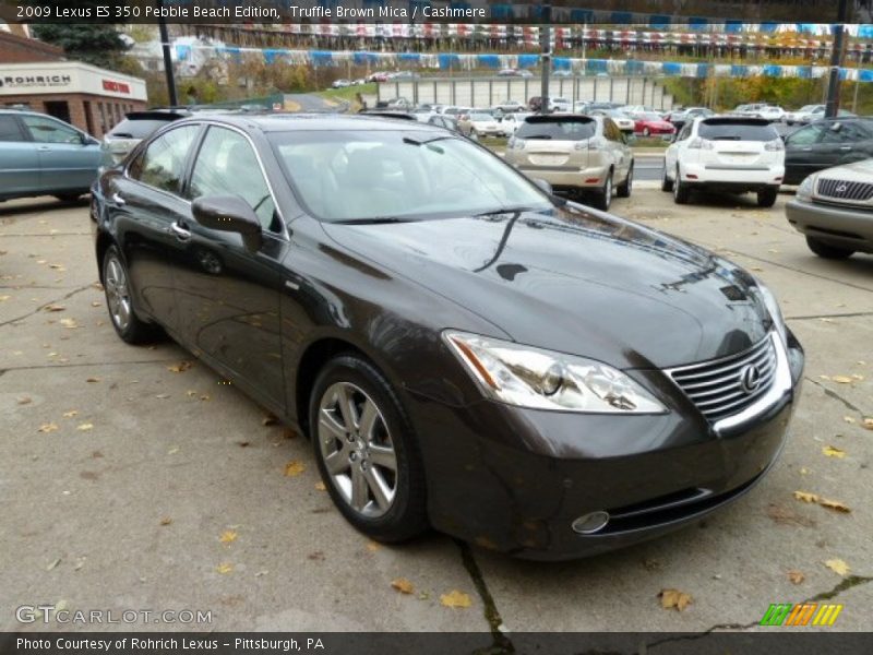 Truffle Brown Mica / Cashmere 2009 Lexus ES 350 Pebble Beach Edition