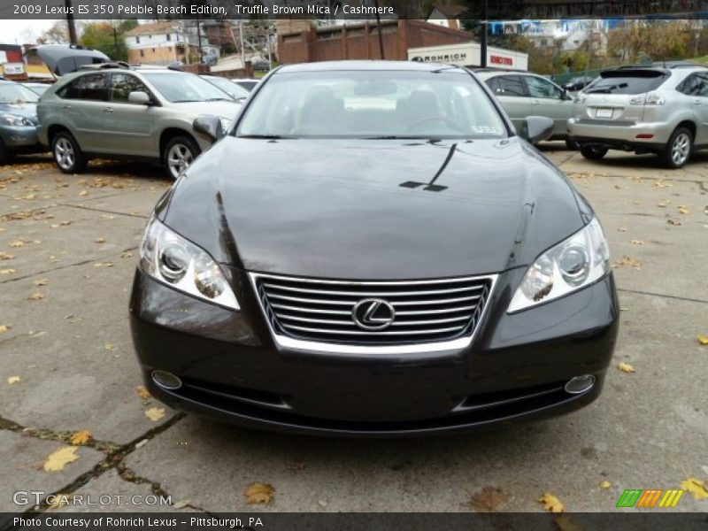 Truffle Brown Mica / Cashmere 2009 Lexus ES 350 Pebble Beach Edition