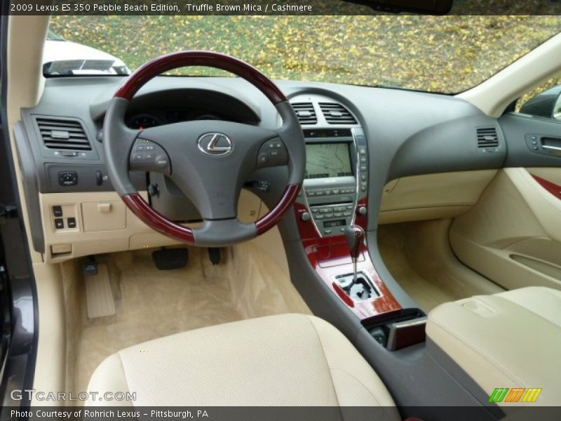 Truffle Brown Mica / Cashmere 2009 Lexus ES 350 Pebble Beach Edition