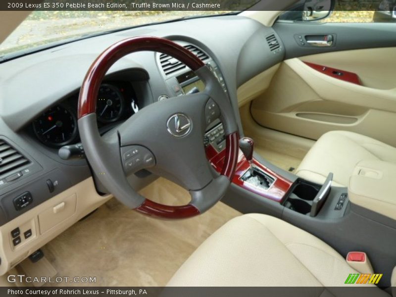 Truffle Brown Mica / Cashmere 2009 Lexus ES 350 Pebble Beach Edition