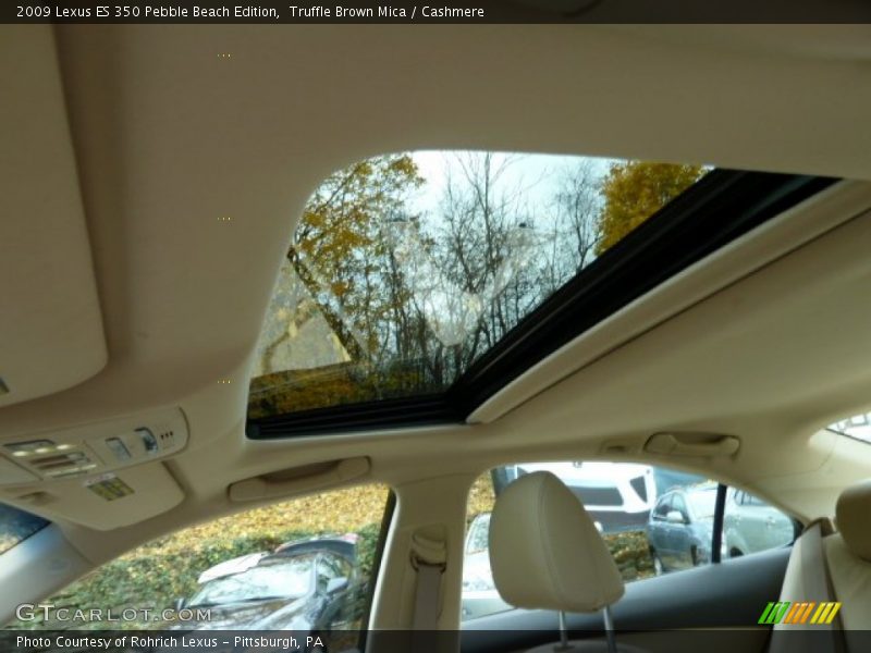 Truffle Brown Mica / Cashmere 2009 Lexus ES 350 Pebble Beach Edition