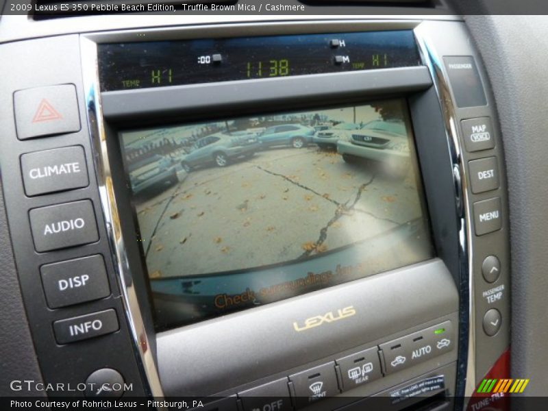 Truffle Brown Mica / Cashmere 2009 Lexus ES 350 Pebble Beach Edition