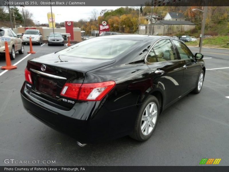 Obsidian Black / Cashmere 2009 Lexus ES 350