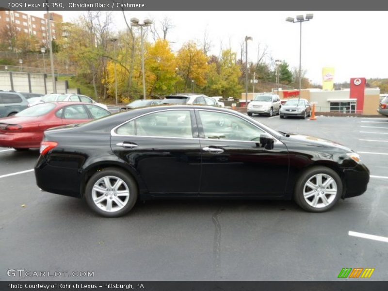 Obsidian Black / Cashmere 2009 Lexus ES 350