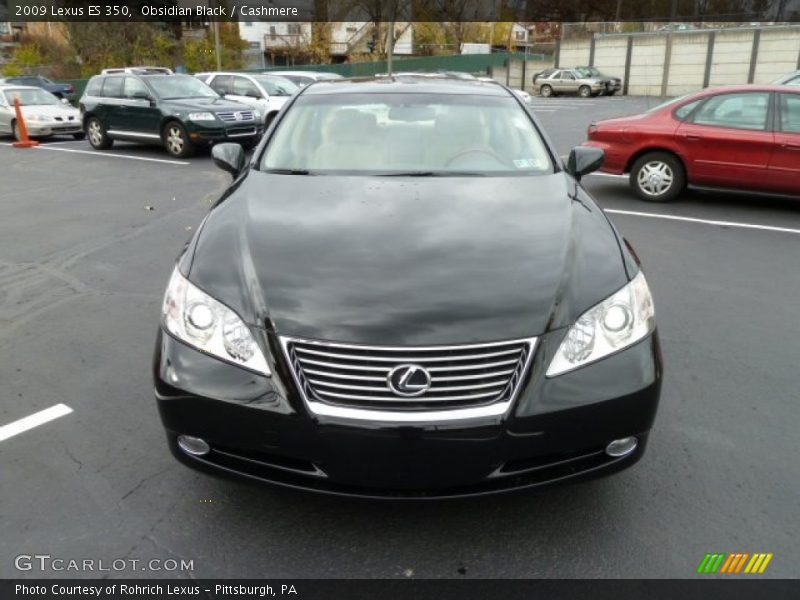 Obsidian Black / Cashmere 2009 Lexus ES 350