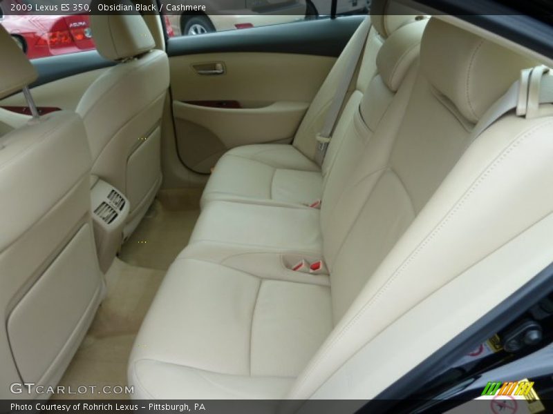 Obsidian Black / Cashmere 2009 Lexus ES 350