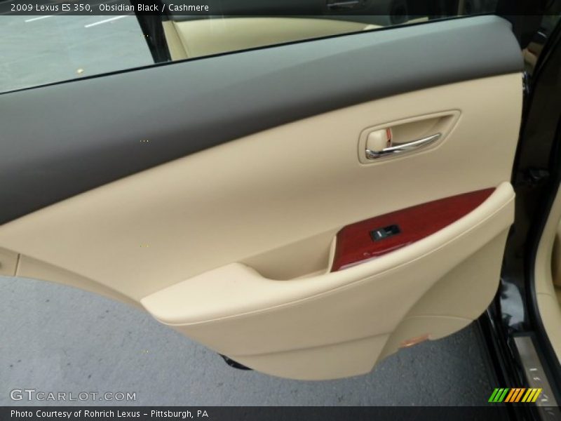 Obsidian Black / Cashmere 2009 Lexus ES 350