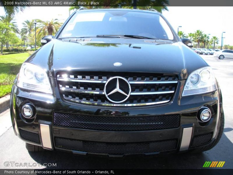 Black / Black 2008 Mercedes-Benz ML 63 AMG 4Matic
