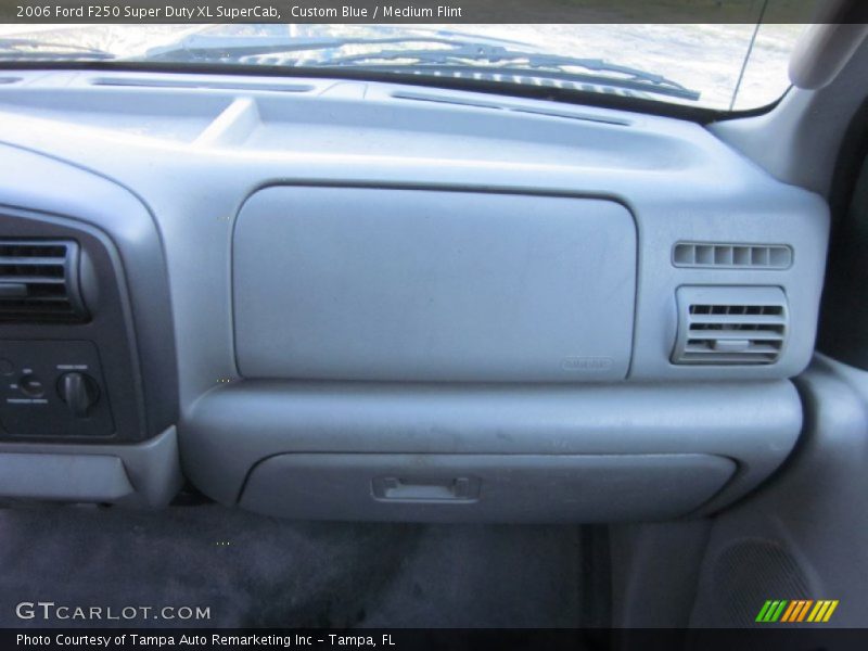 Custom Blue / Medium Flint 2006 Ford F250 Super Duty XL SuperCab