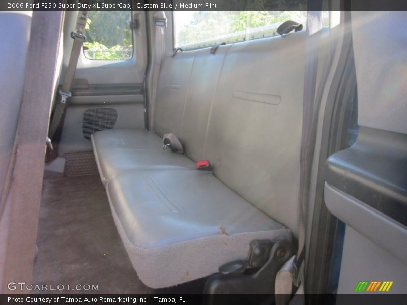 Custom Blue / Medium Flint 2006 Ford F250 Super Duty XL SuperCab