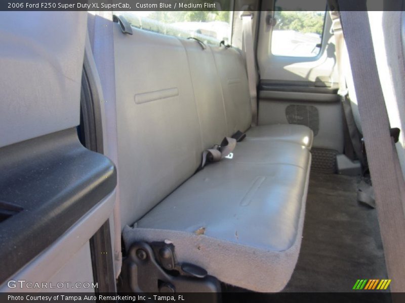Custom Blue / Medium Flint 2006 Ford F250 Super Duty XL SuperCab