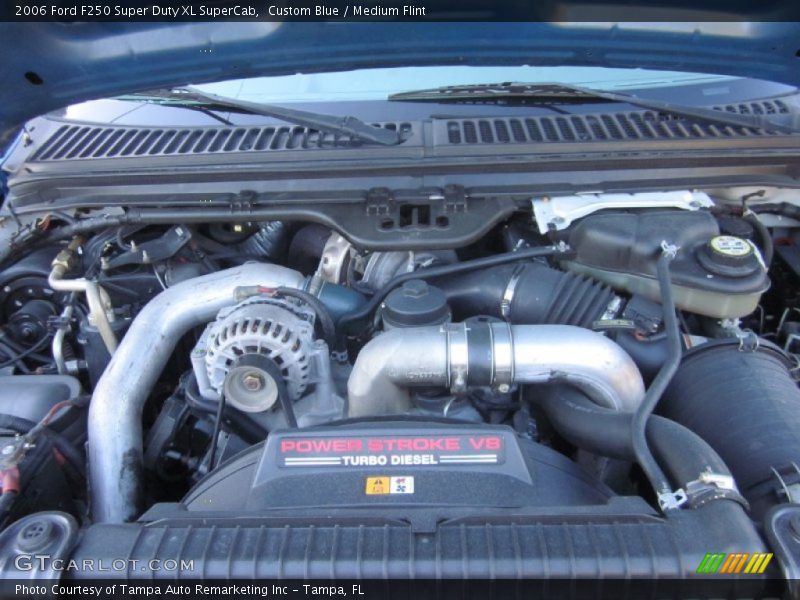  2006 F250 Super Duty XL SuperCab Engine - 6.0 Liter OHV 32 Valve Power Stroke Turbo Diesel V8