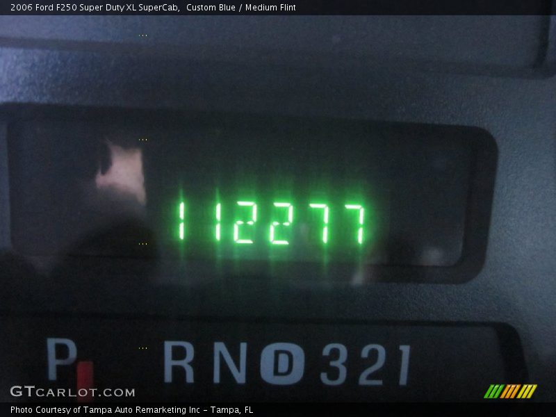 Custom Blue / Medium Flint 2006 Ford F250 Super Duty XL SuperCab