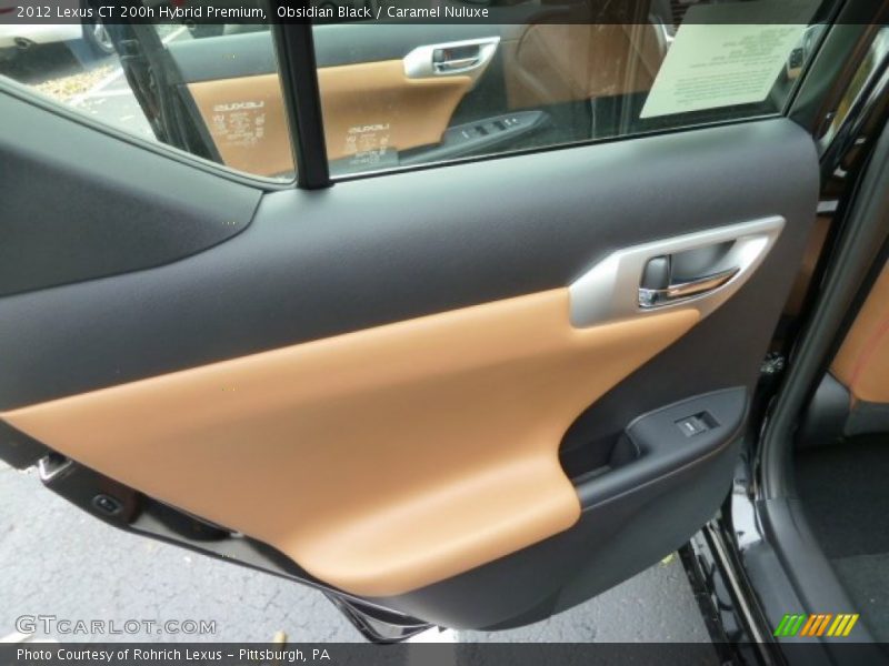 Door Panel of 2012 CT 200h Hybrid Premium
