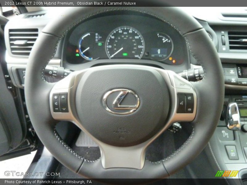  2012 CT 200h Hybrid Premium Steering Wheel