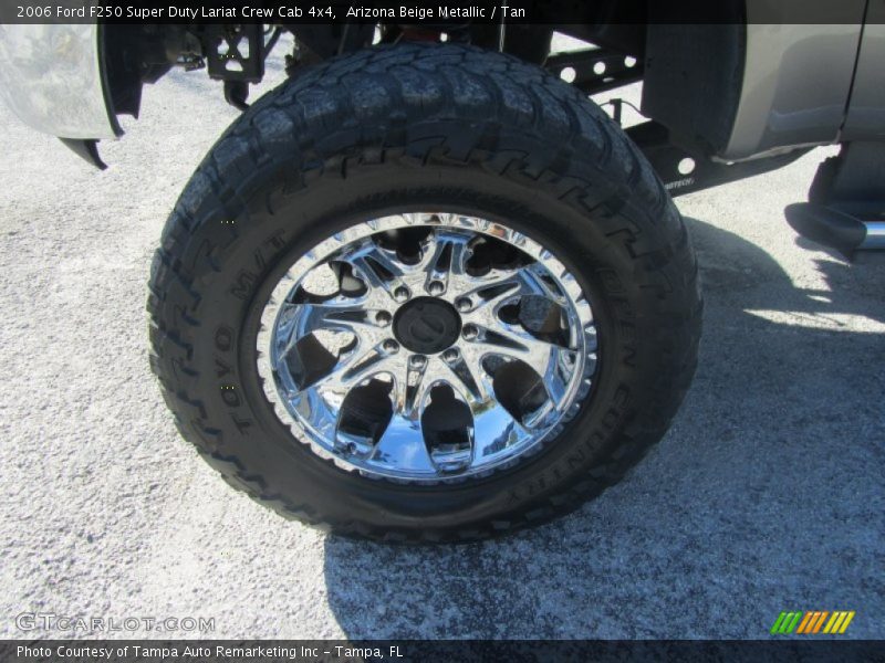 Custom Wheels of 2006 F250 Super Duty Lariat Crew Cab 4x4