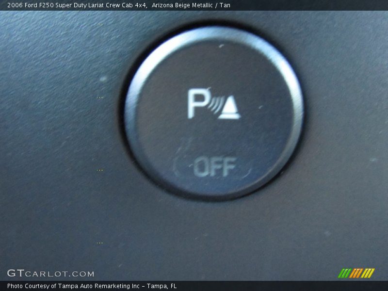 Arizona Beige Metallic / Tan 2006 Ford F250 Super Duty Lariat Crew Cab 4x4