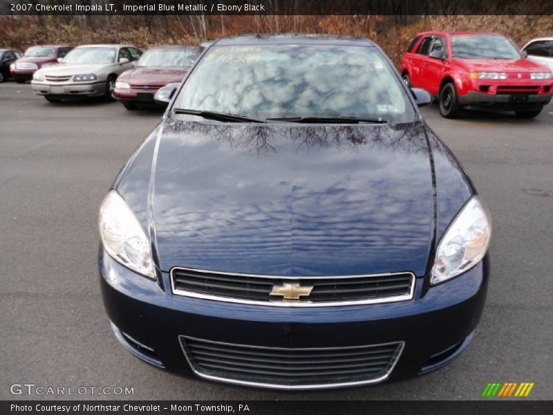 Imperial Blue Metallic / Ebony Black 2007 Chevrolet Impala LT