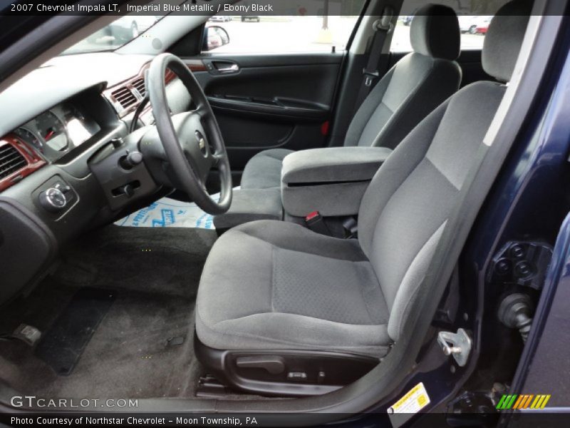 Imperial Blue Metallic / Ebony Black 2007 Chevrolet Impala LT