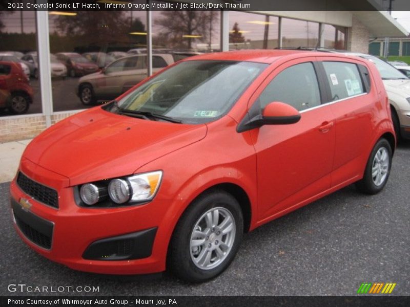 Front 3/4 View of 2012 Sonic LT Hatch