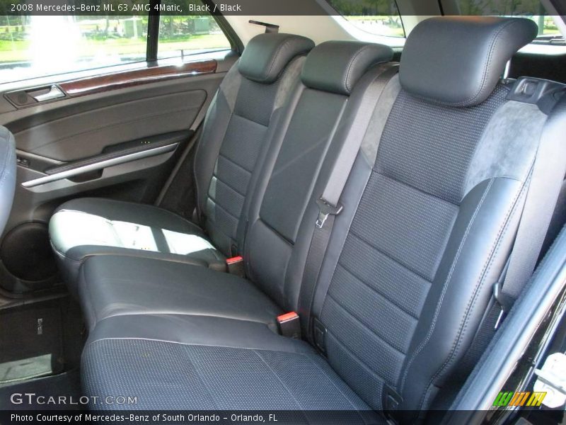 Black / Black 2008 Mercedes-Benz ML 63 AMG 4Matic