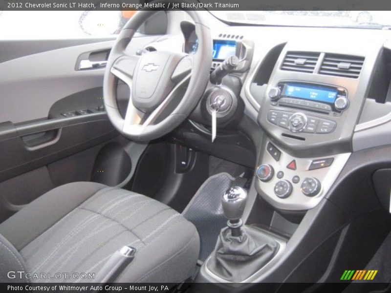 Dashboard of 2012 Sonic LT Hatch