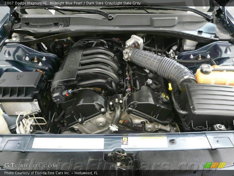 Midnight Blue Pearl / Dark Slate Gray/Light Slate Gray 2007 Dodge Magnum SE