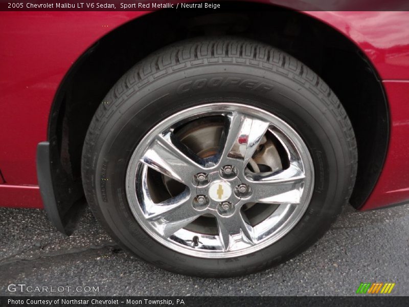 Sport Red Metallic / Neutral Beige 2005 Chevrolet Malibu LT V6 Sedan