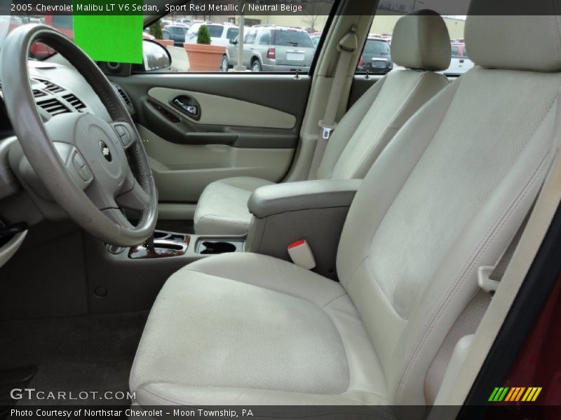 Sport Red Metallic / Neutral Beige 2005 Chevrolet Malibu LT V6 Sedan